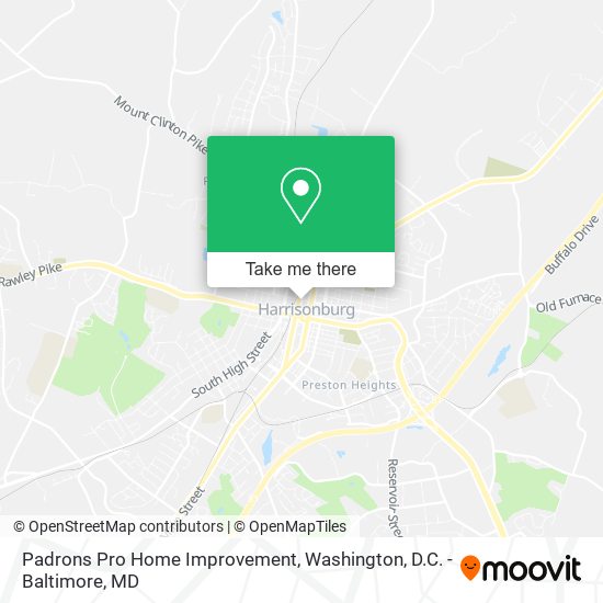 Padrons Pro Home Improvement map