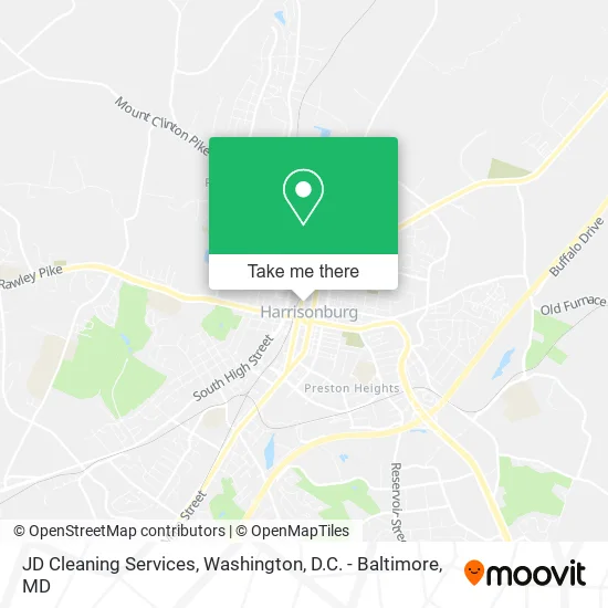 JD Cleaning Services map