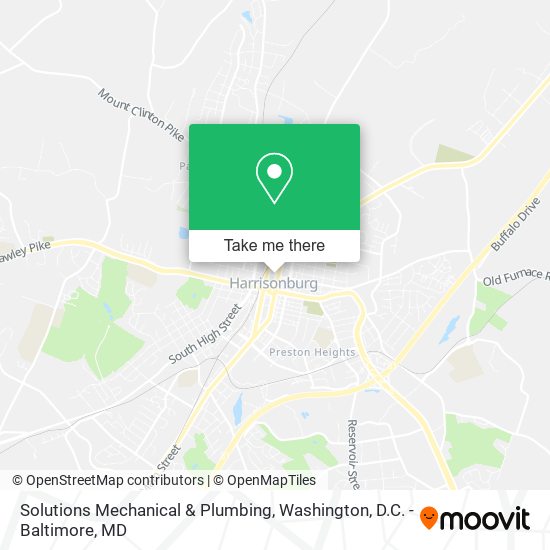 Solutions Mechanical & Plumbing map