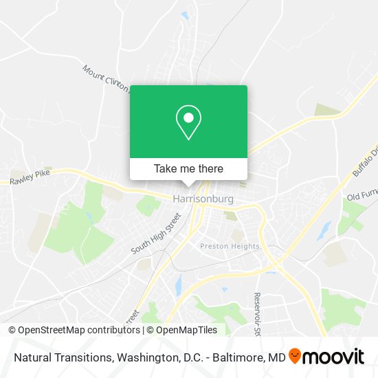 Natural Transitions map