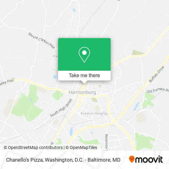 Chanello's Pizza map