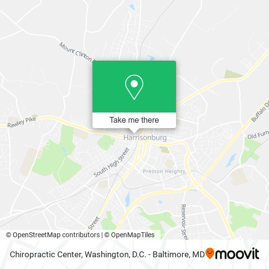 Chiropractic Center map