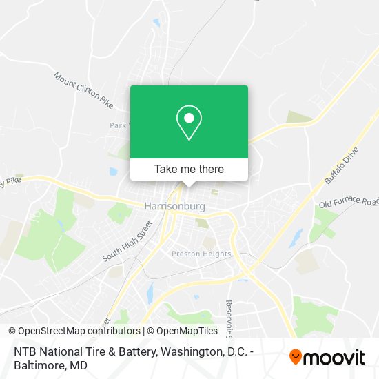 NTB National Tire & Battery map