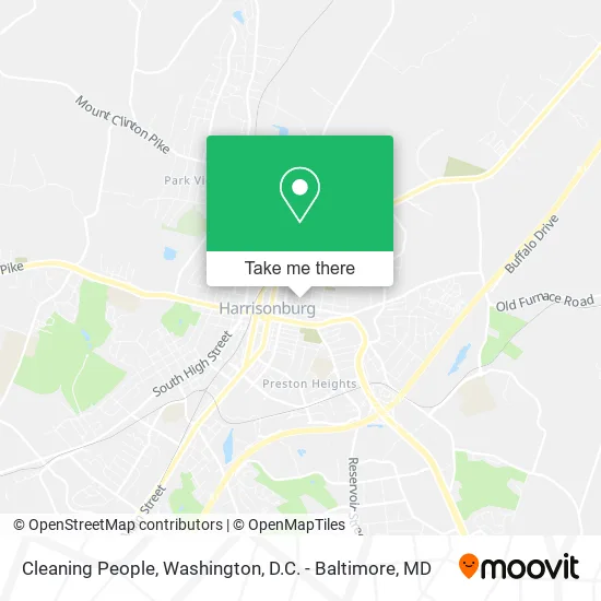 Cleaning People map
