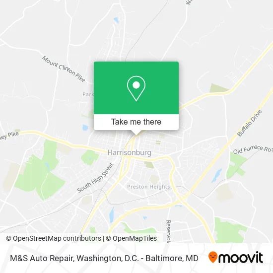 M&S Auto Repair map