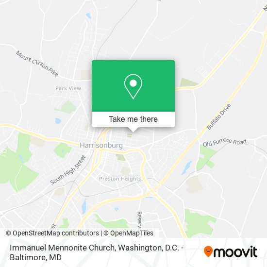 Immanuel Mennonite Church map