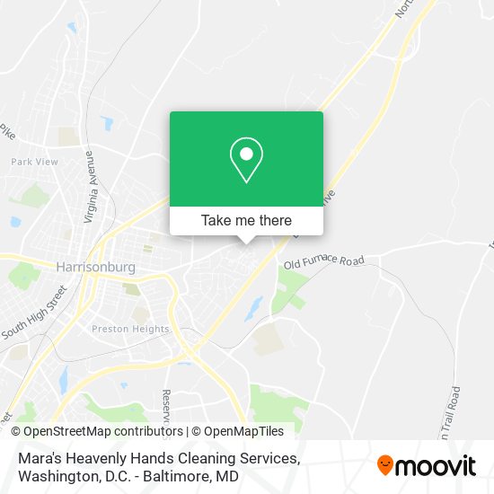 Mara's Heavenly Hands Cleaning Services map