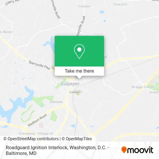 Roadguard Ignition Interlock map