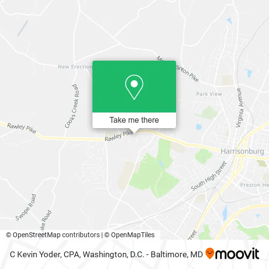 C Kevin Yoder, CPA map