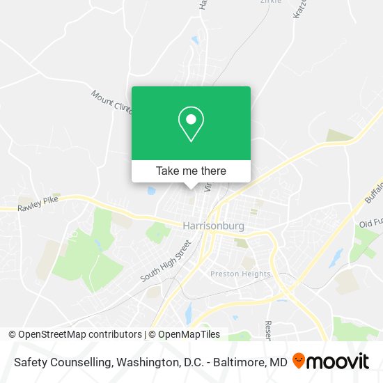 Safety Counselling map