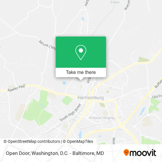 Open Door map