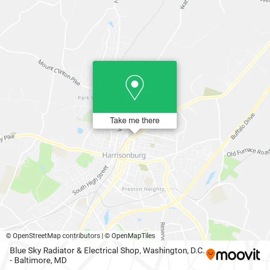 Blue Sky Radiator & Electrical Shop map