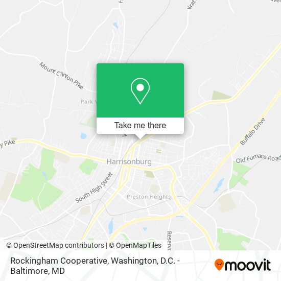 Rockingham Cooperative map
