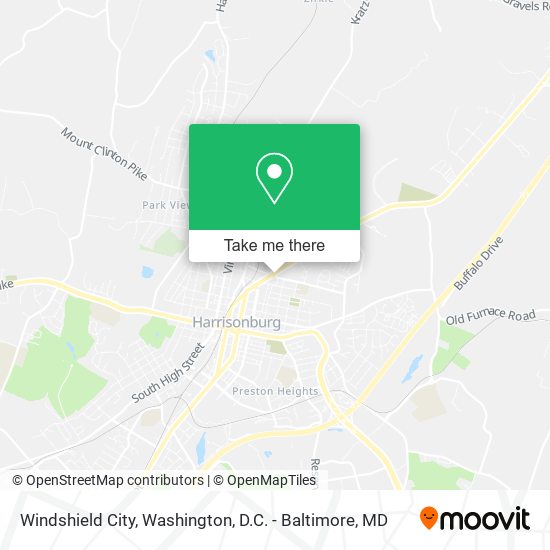 Mapa de Windshield City