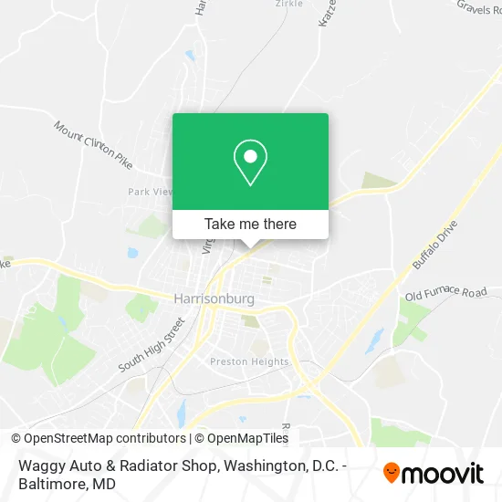Waggy Auto & Radiator Shop map