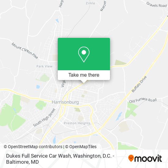 Dukes Full Service Car Wash map