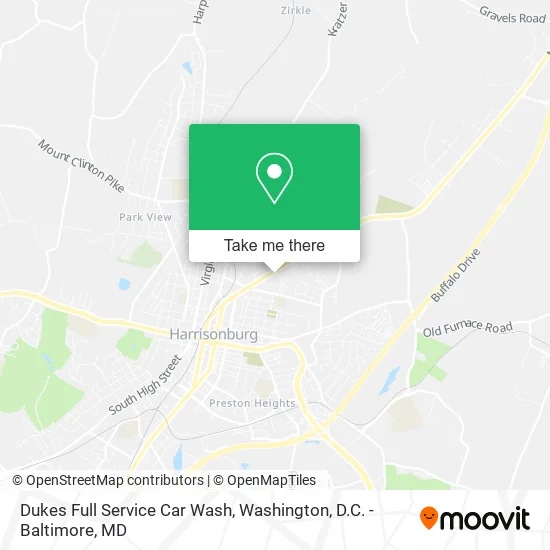 Dukes Full Service Car Wash map
