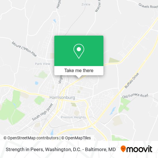 Strength in Peers map