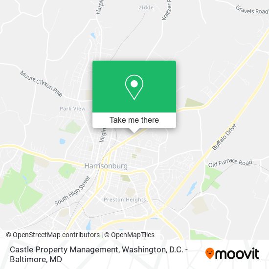 Castle Property Management map