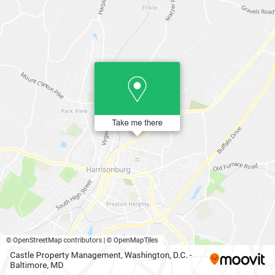 Castle Property Management map