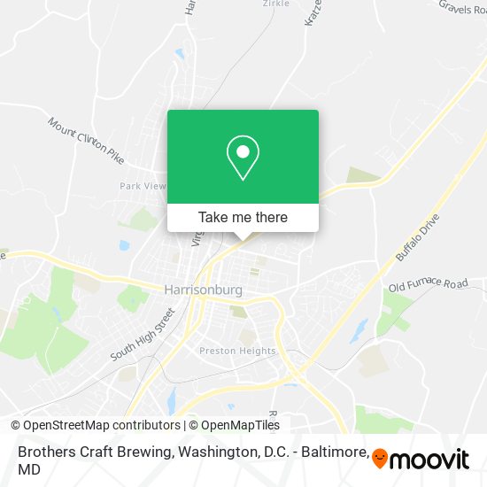 Mapa de Brothers Craft Brewing