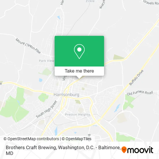 Brothers Craft Brewing map