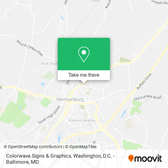 Colorwave Signs & Graphics map