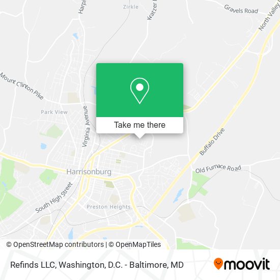 Refinds LLC map