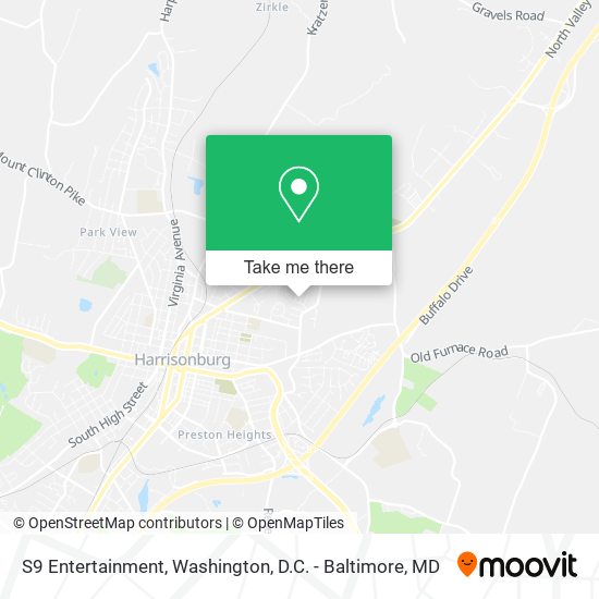 S9 Entertainment map