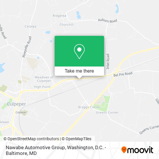 Mapa de Nawabe Automotive Group
