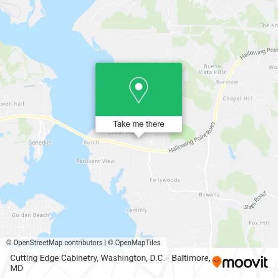 Cutting Edge Cabinetry map