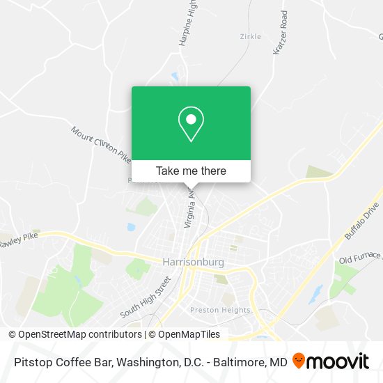 Pitstop Coffee Bar map