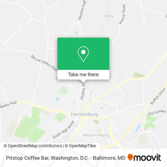 Pitstop Coffee Bar map