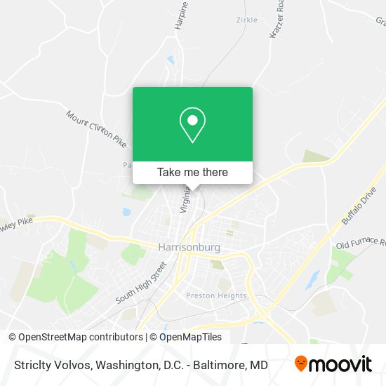 Striclty Volvos map