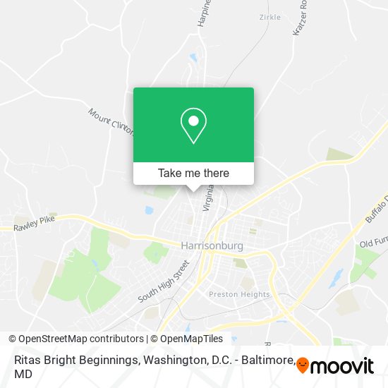 Mapa de Ritas Bright Beginnings
