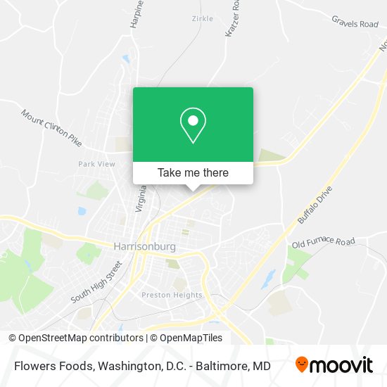 Flowers Foods map