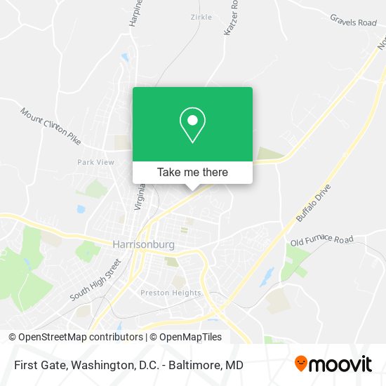 First Gate map