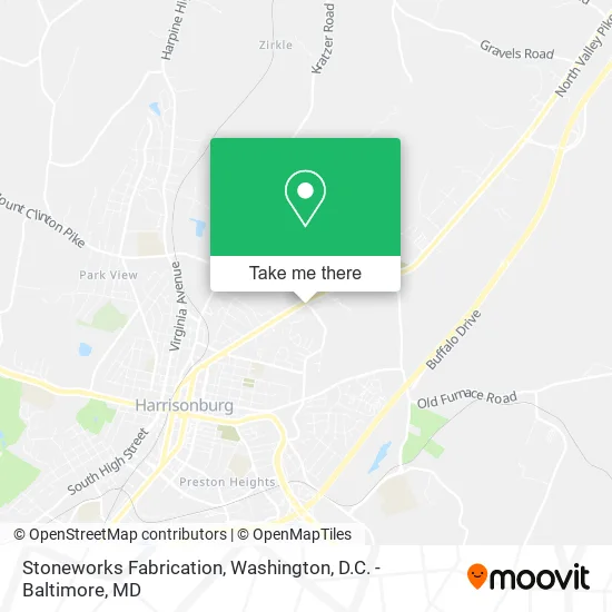 Stoneworks Fabrication map