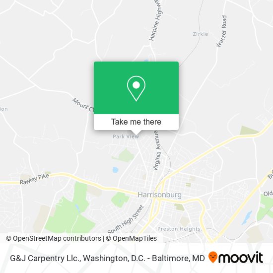 G&J Carpentry Llc. map