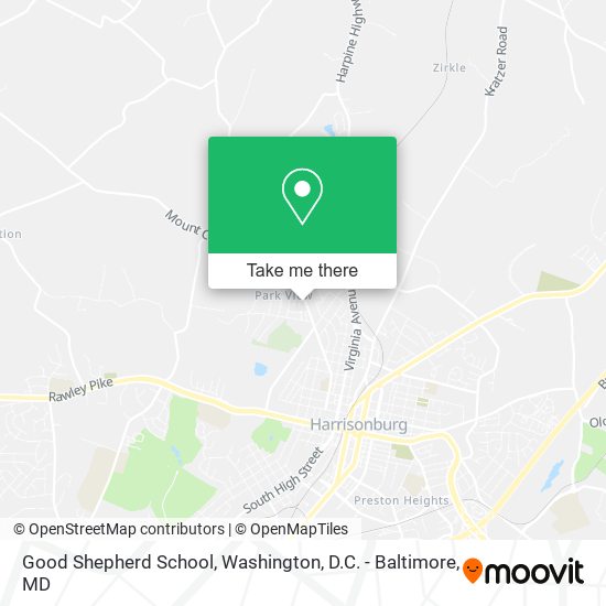 Mapa de Good Shepherd School