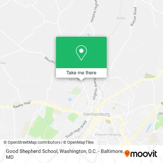 Good Shepherd School map