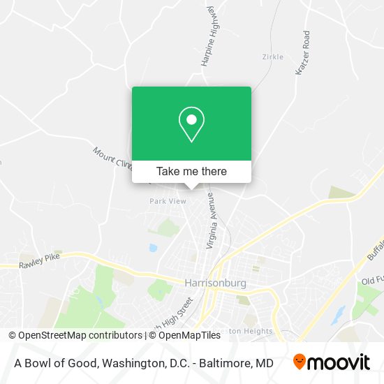 A Bowl of Good map