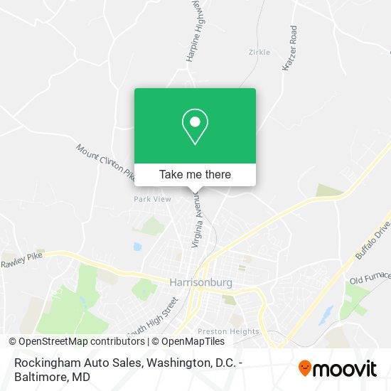 Rockingham Auto Sales map