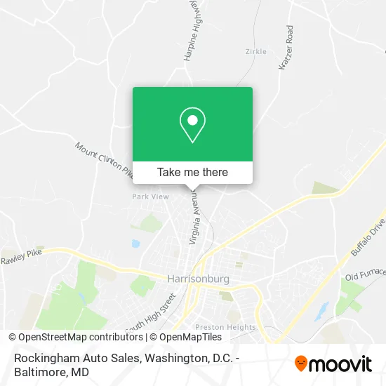 Rockingham Auto Sales map