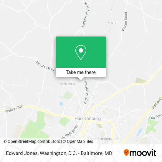Edward Jones map