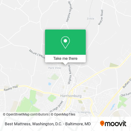 Best Mattress map