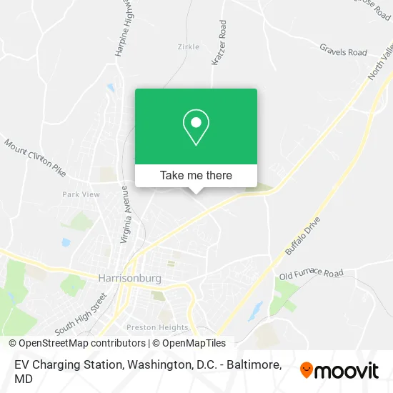 EV Charging Station map