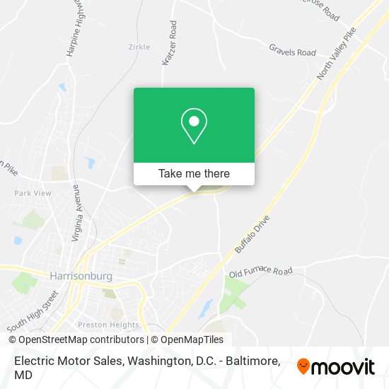Electric Motor Sales map