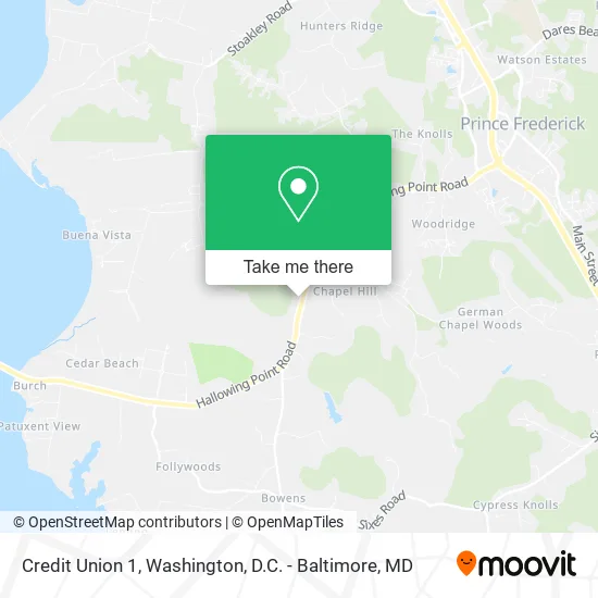 Credit Union 1 map