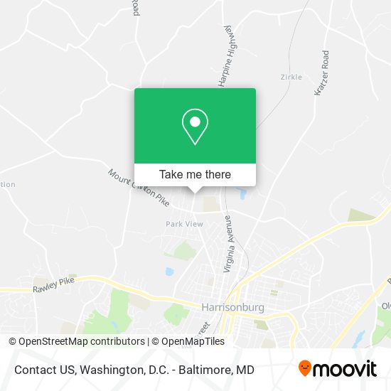 Contact US map